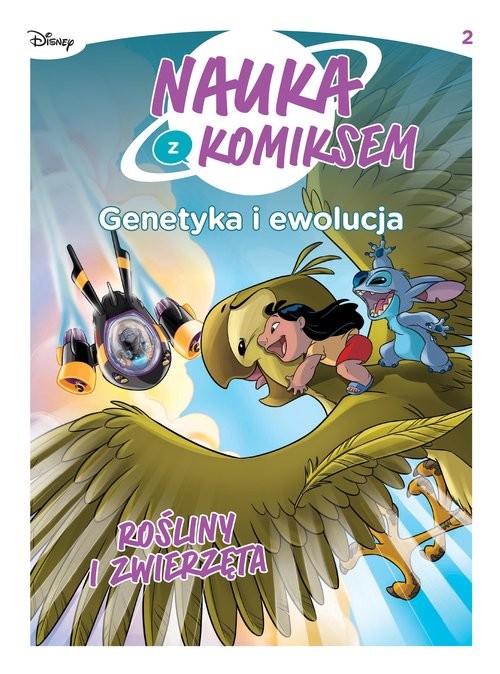 okładka Nauka z komiksem. Genetyka i ewolucja. Rośliny i zwierzęta. Tom 2 książka