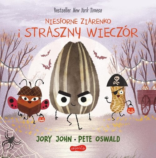 okładka Niesforne Ziarenko i straszny wieczór. Smaczna Banda i emocje książka | Jory Jory