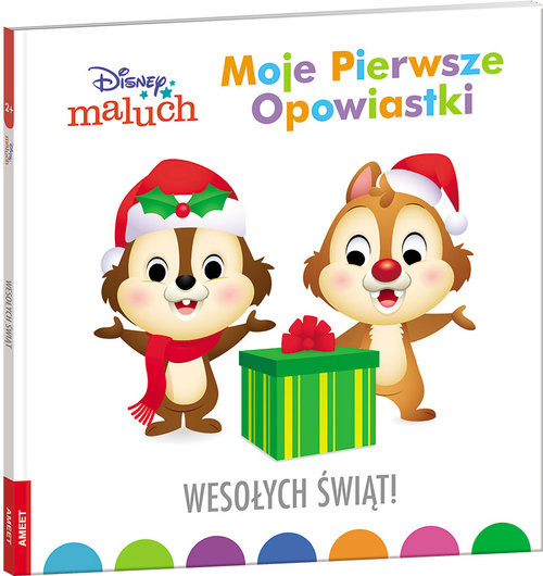 okładka Disney maluch Wesołych Świąt książka