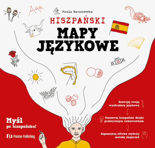 okładka Hiszpański. Mapy językowe
 książka | Paula Baranowska