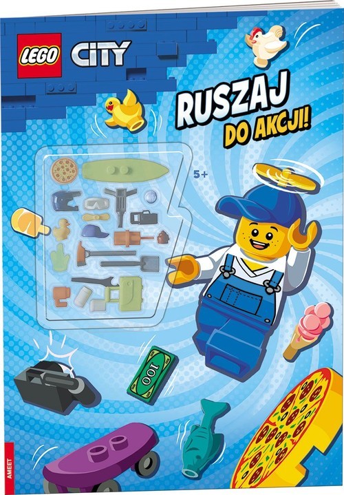 okładka Lego City Ruszaj do akcji książka