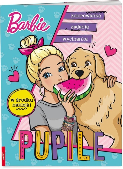 okładka Mattel Barbie Pupile książka