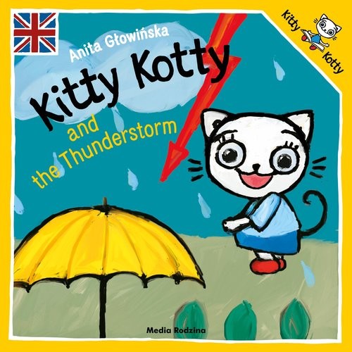 okładka Kitty Kotty and the Thunderstorm książka | Anita Głowińska