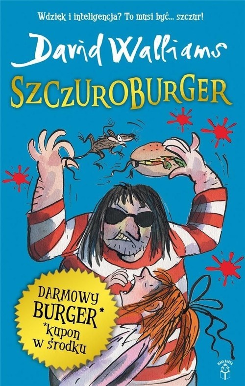 okładka Szczuroburger książka | David Walliams
