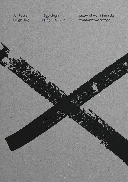 okładka Drugie imię Septologia I-II książka | Jon Fosse