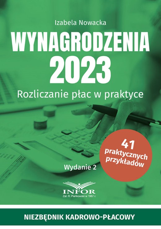 okładka Wynagrodzenia 2023 wydanie 2 . ebook | pdf | Izabela Nowacka