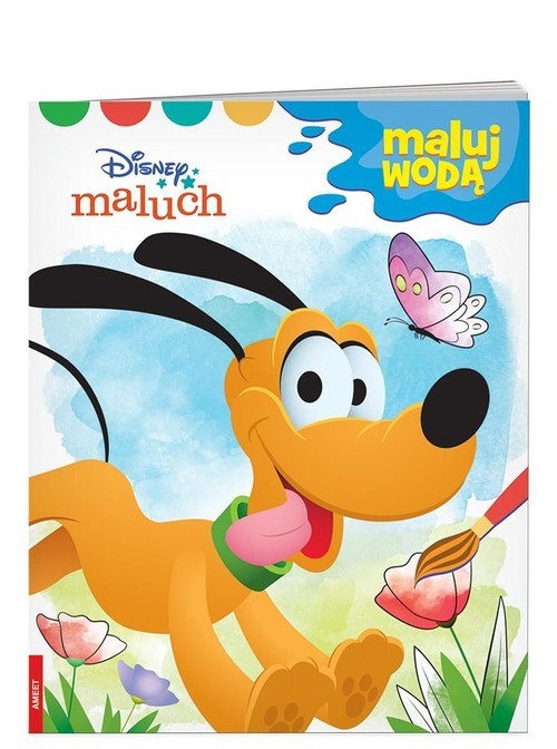 okładka Disney Maluch Maluj wodą książka