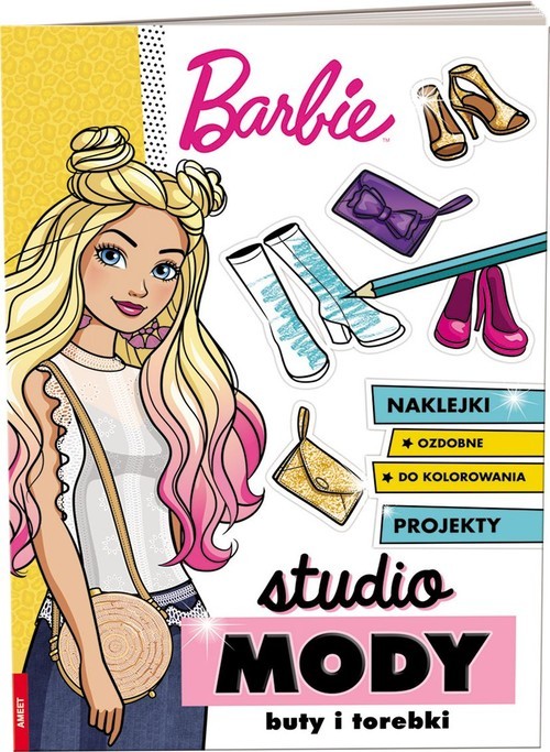 okładka Barbie Studio mody Buty i torebki książka