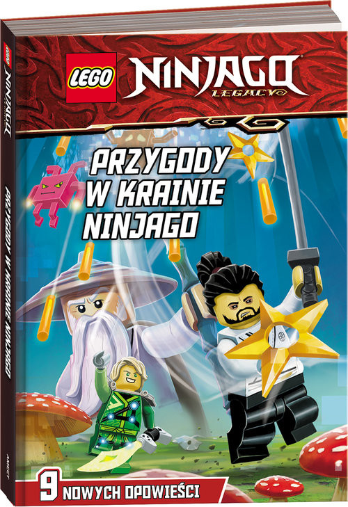 okładka Lego Ninjago Przygody w krainie Ninjago książka