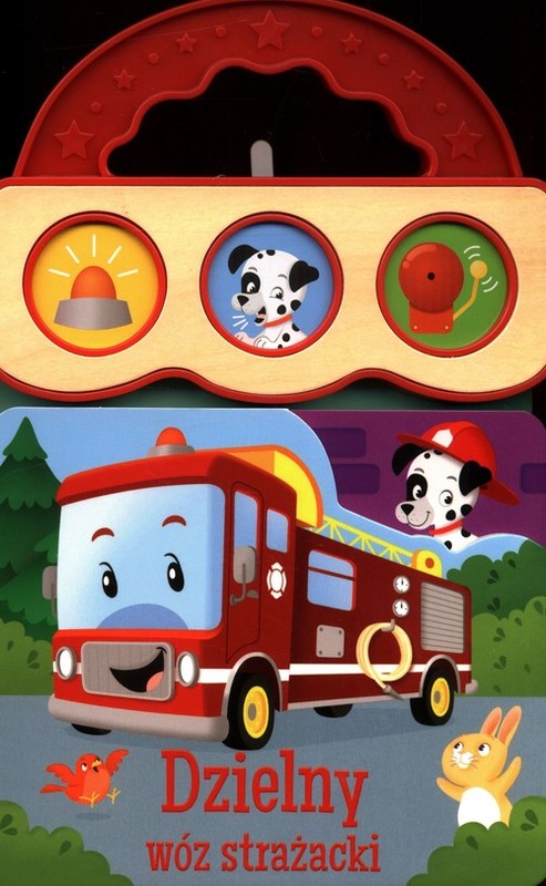 okładka Dźwięki dla maluszka Dzielny wóz strażacki książka