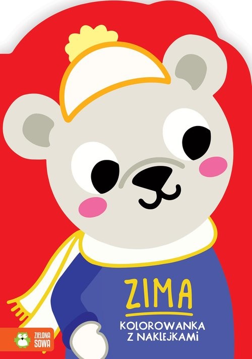 okładka Zimowe kolorowanie Zima książka