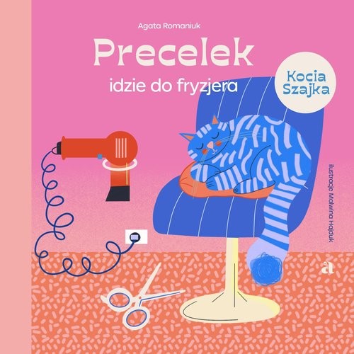 okładka Precelek idzie do fryzjera książka | Agata Romaniuk