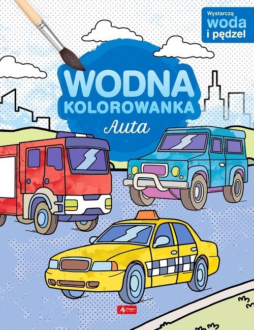 okładka Auta Wodna kolorowanka książka