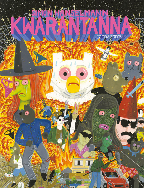okładka Kwarantanna Czary zjary 4 książka | Hanselmann Simon