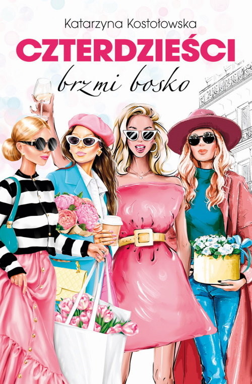 okładka Czterdzieści brzmi bosko książka | Katarzyna Kostołowska