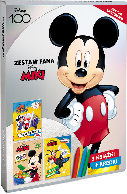 okładka Disney Miki Zestaw fana książka