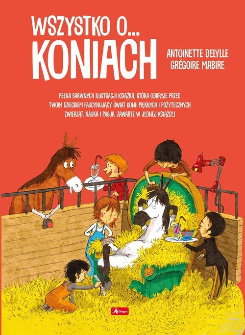 okładka Wszystko o koniach książka | null null