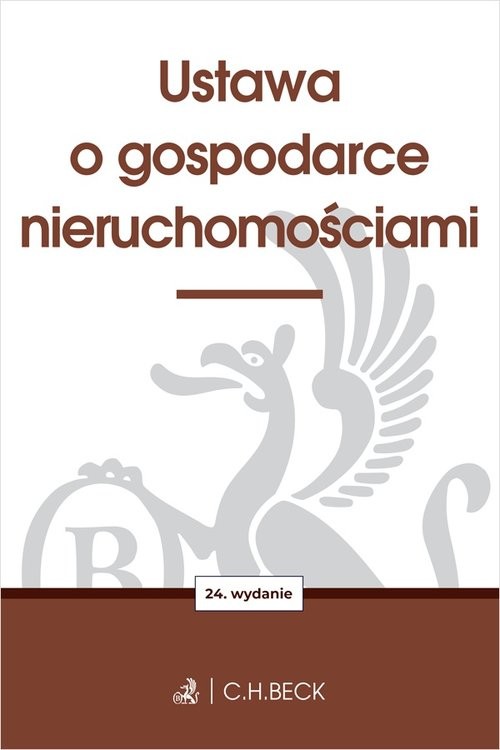 okładka Ustawa o gospodarce nieruchomościami książka