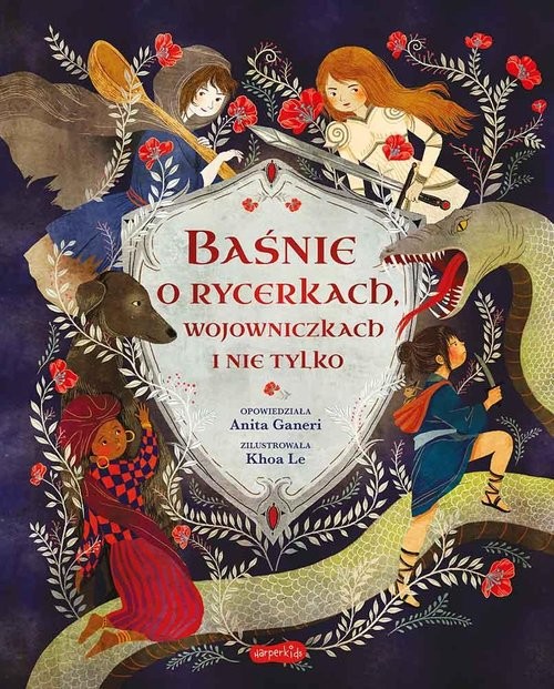 okładka Baśnie o rycerkach, wojowniczkach i nie tylko książka | Anita Ganeri