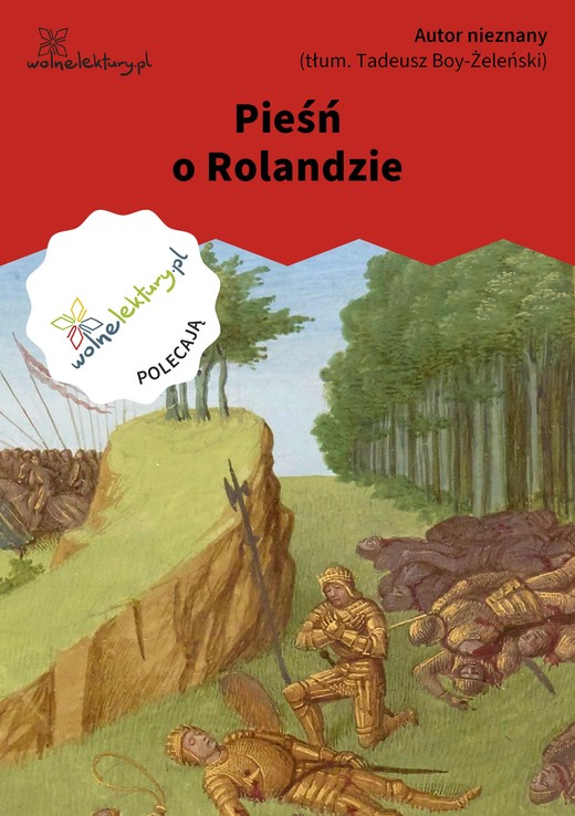 okładka Pieśń o Rolandzie ebook | epub, mobi | Anonim