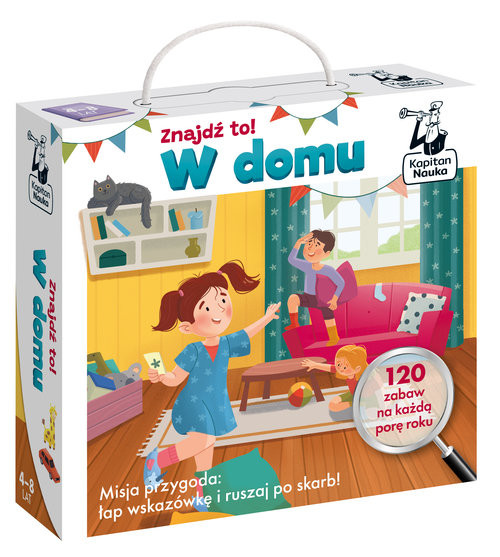 okładka Znajdź to! W domu książka | Izabela Gołaszewska