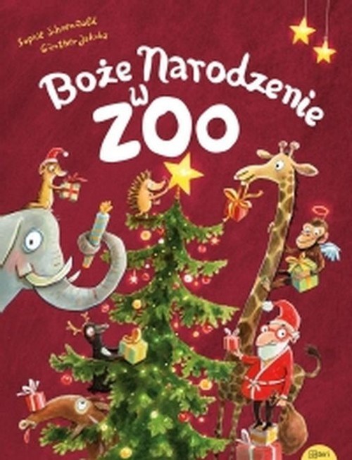 okładka Boże Narodzenie w zoo książka | Schoenwald Sophie