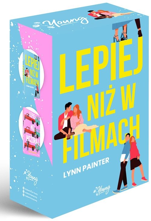 okładka Pakiet Lepiej niż w filmach / Lepiej niż wczoraj książka | Lynn Painter