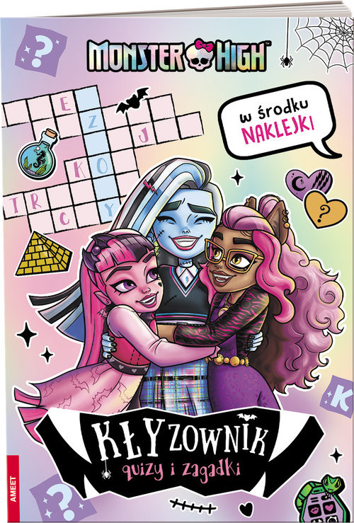 okładka Monster High KŁYzownik Quizy i zagadki książka