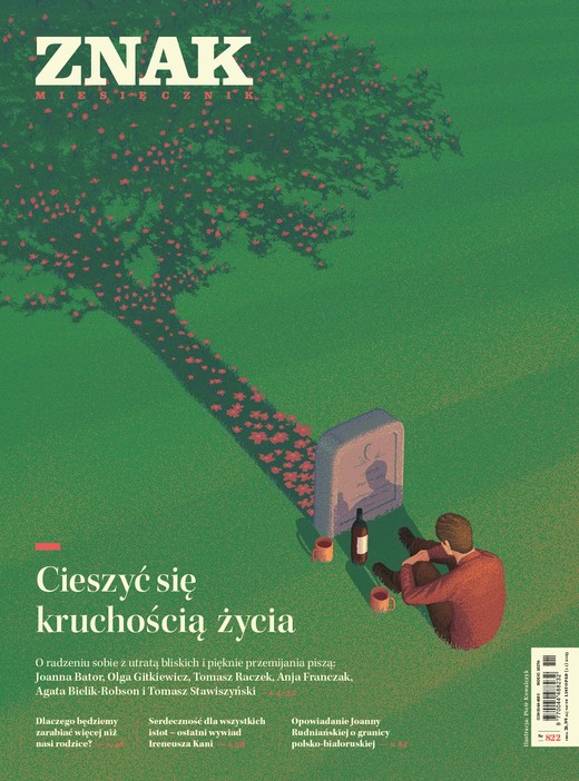 okładka ZNAK 822 (11/2023) - Cieszyć się kruchością życia książka | Autor zbiorowy