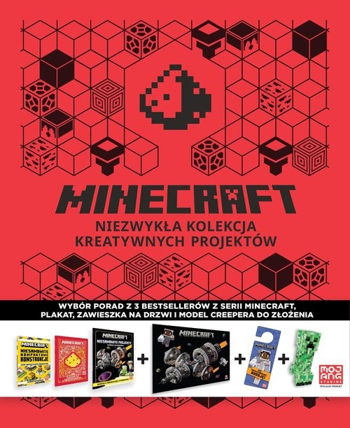 okładka Minecraft. Niezwykła kolekcja kreatywnych projektów książka