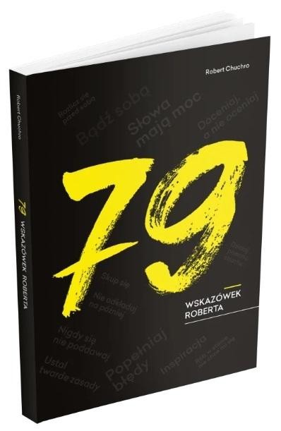 okładka 79 wskazówek Roberta książka | Robert Chuchro