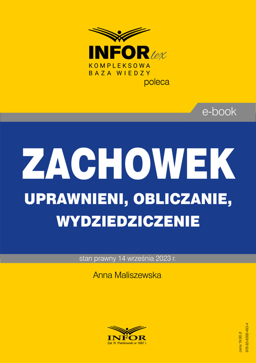 okładka Zachowek.Uprawnieni, obliczanie, wydziedziczenie ebook | pdf | Anna Maliszewska