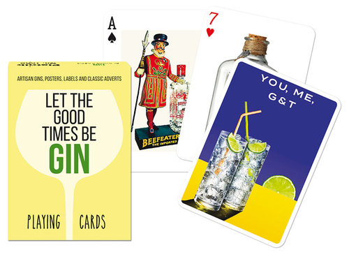 okładka Piatnik Karty Gin 1 talia książka