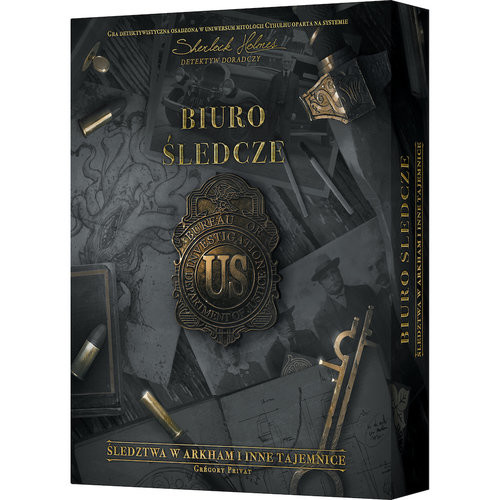 okładka Biuro Śledcze: Śledztwa w Arkham i inne tajemnice książka