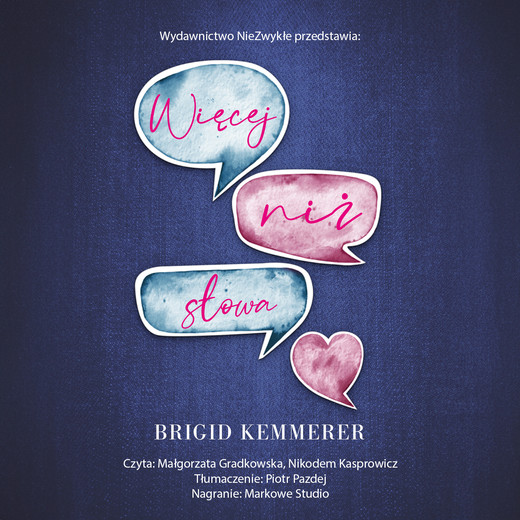 okładka Więcej niż słowa audiobook | MP3 | Brigid Kemmerer