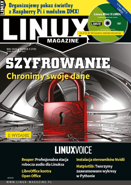 okładka Linux Magazine (maj 2022) Linux Magazine (maj 2022) ebook | epub, mobi, pdf | Praca Zbiorowa
