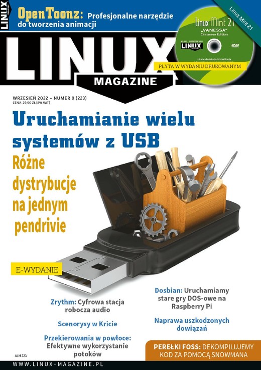 okładka Linux Magazine (wrzesień 2022) Linux Magazine (wrzesień 2022) ebook | epub, mobi, pdf | Praca zbiorowa