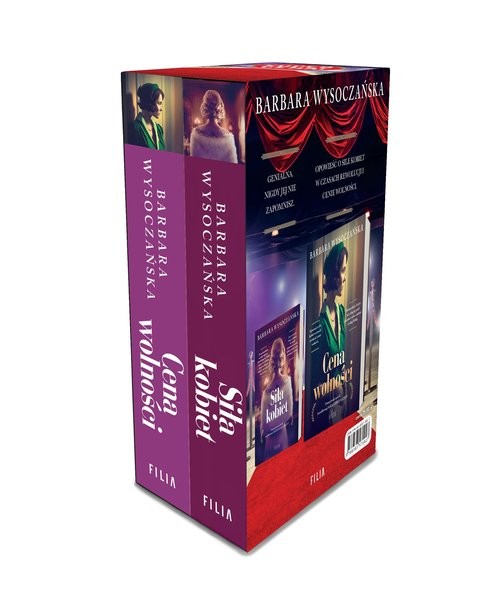 okładka Siła kobiet / Cena wolności Pakiet książka | Barbara Wysoczańska