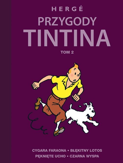 okładka Przygody Tintina Tom 2 książka