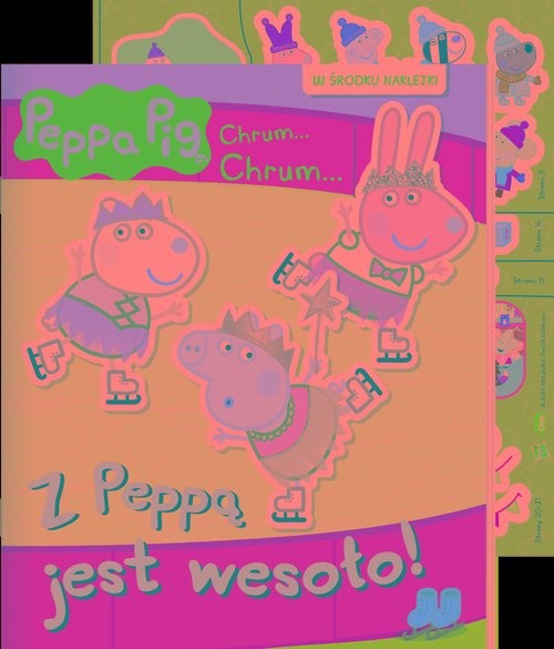 okładka Peppa Pig Chrum chrum 85 Z Peppą jest wesoło! książka