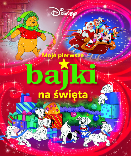 okładka Moje pierwsze bajki na święta Disney książka