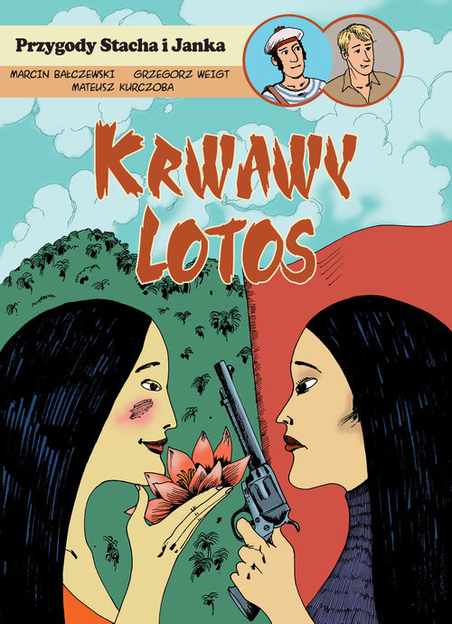 okładka Krwawy lotos książka | Marcin Bałczewski