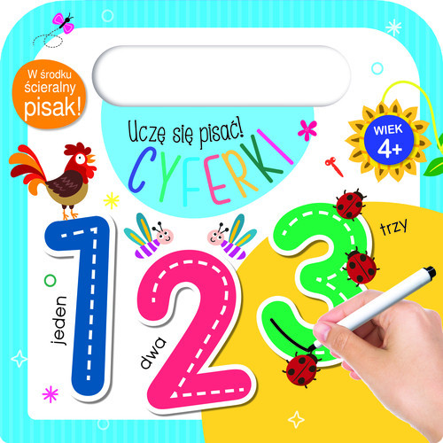 okładka Uczę się pisać! Cyferki książka
