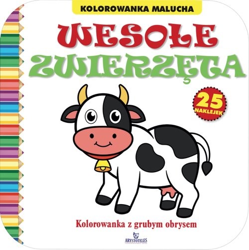 okładka Wesołe zwierzęta książka | Ewelina Chmielińska