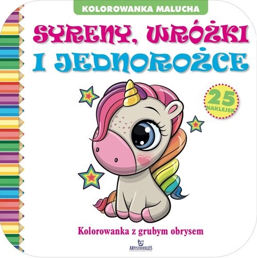 okładka Syreny, wróżki i jednorożce książka