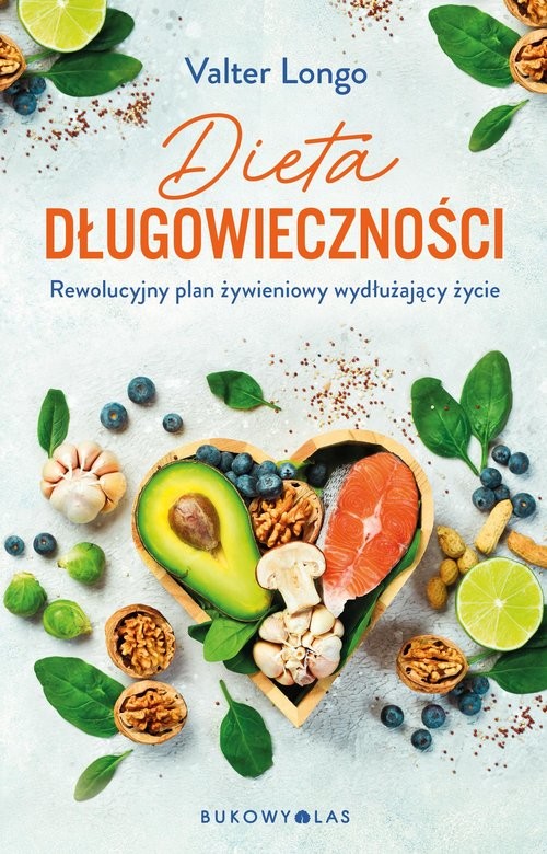 okładka Dieta długowieczności książka | Valter Longo