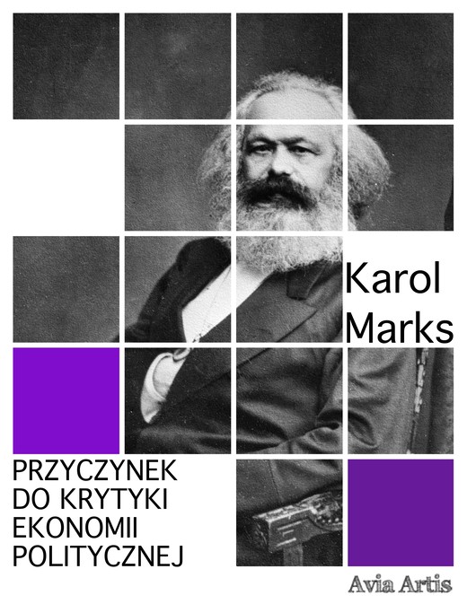 okładka Przyczynek do krytyki ekonomii politycznej ebook | epub, mobi | Karol Marks