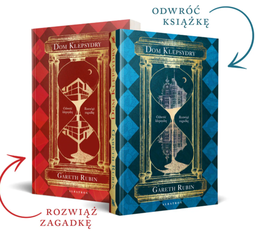okładka Dom Klepsydry (dwustronna książka) książka | Gareth Rubin
