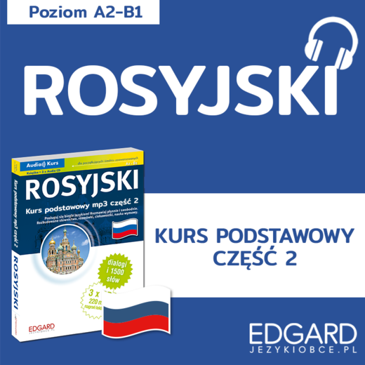 okładka Rosyjski. Kurs podstawowy mp3 część 2 audiobook | MP3 | Anna Buczel, Zuzanna Lirska