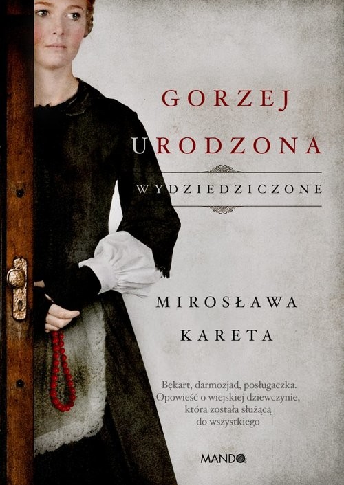 okładka Gorzej urodzona Wielkie Litery książka | Mirosława Kareta